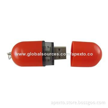 Mini USB Flash Drive with 2 and 4GB, Supports Plug-and-play Function, Suitable for Apple's Mac, PCs